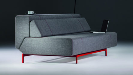 Sofa pelbagai fungsi moden yang selesa Pil-low dari studio Reka Semula