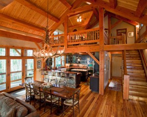 Dapur gaya chalet 2