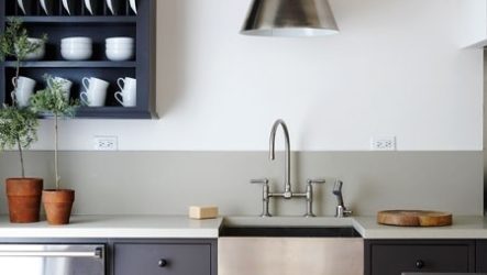 Dapur hitam dan putih: keharmonian yang aman atau nafas kemodenan yang bertenaga?