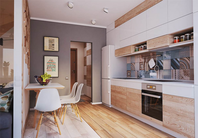 conception de la cuisine 8 m²