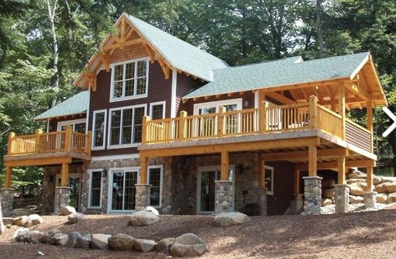 rumah gaya chalet