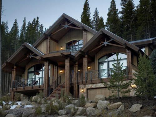 rumah gaya chalet