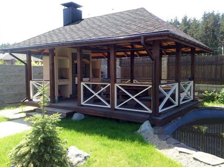 gazebo buat sendiri dengan barbeku