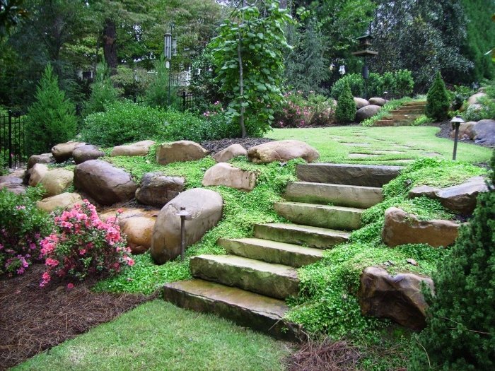 perancangan plot taman