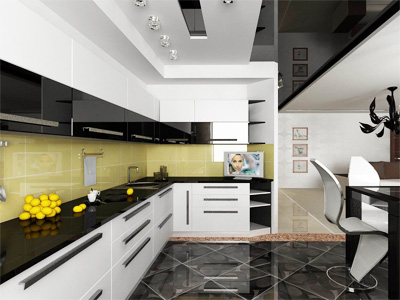 reka bentuk siling dapur