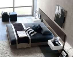 Hiasan bilik tidur dalam gaya moden
