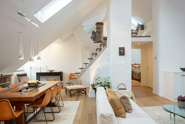 Rumah gaya Scandinavia