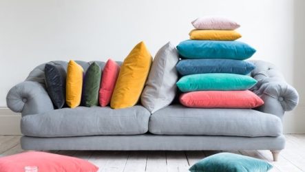 Jenis dan fungsi kusyen sofa, kaedah pembuatannya
